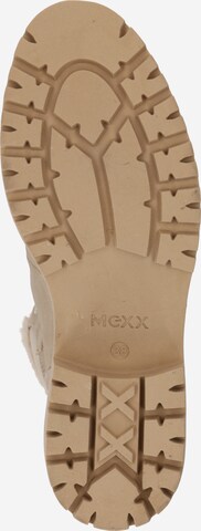 MEXX Lace-up bootie 'Montana' in Beige
