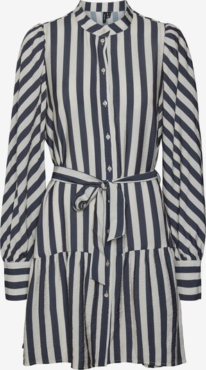 VERO MODA Robe-chemise 'IRIS' en écru / gris foncé, Vue avec produit