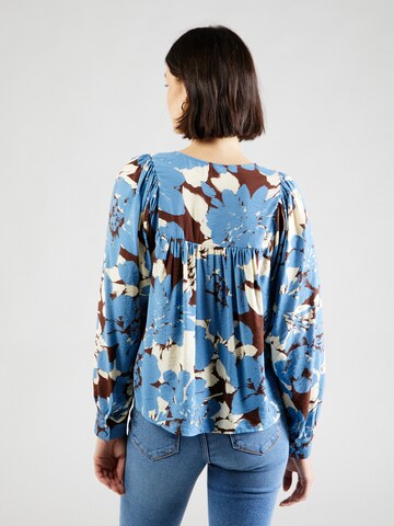 VERO MODA Blouse 'BRITA BERTA' in Blue