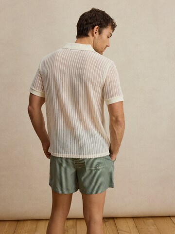 DAN FOX APPAREL Μπλουζάκι 'Hennes' σε μπεζ