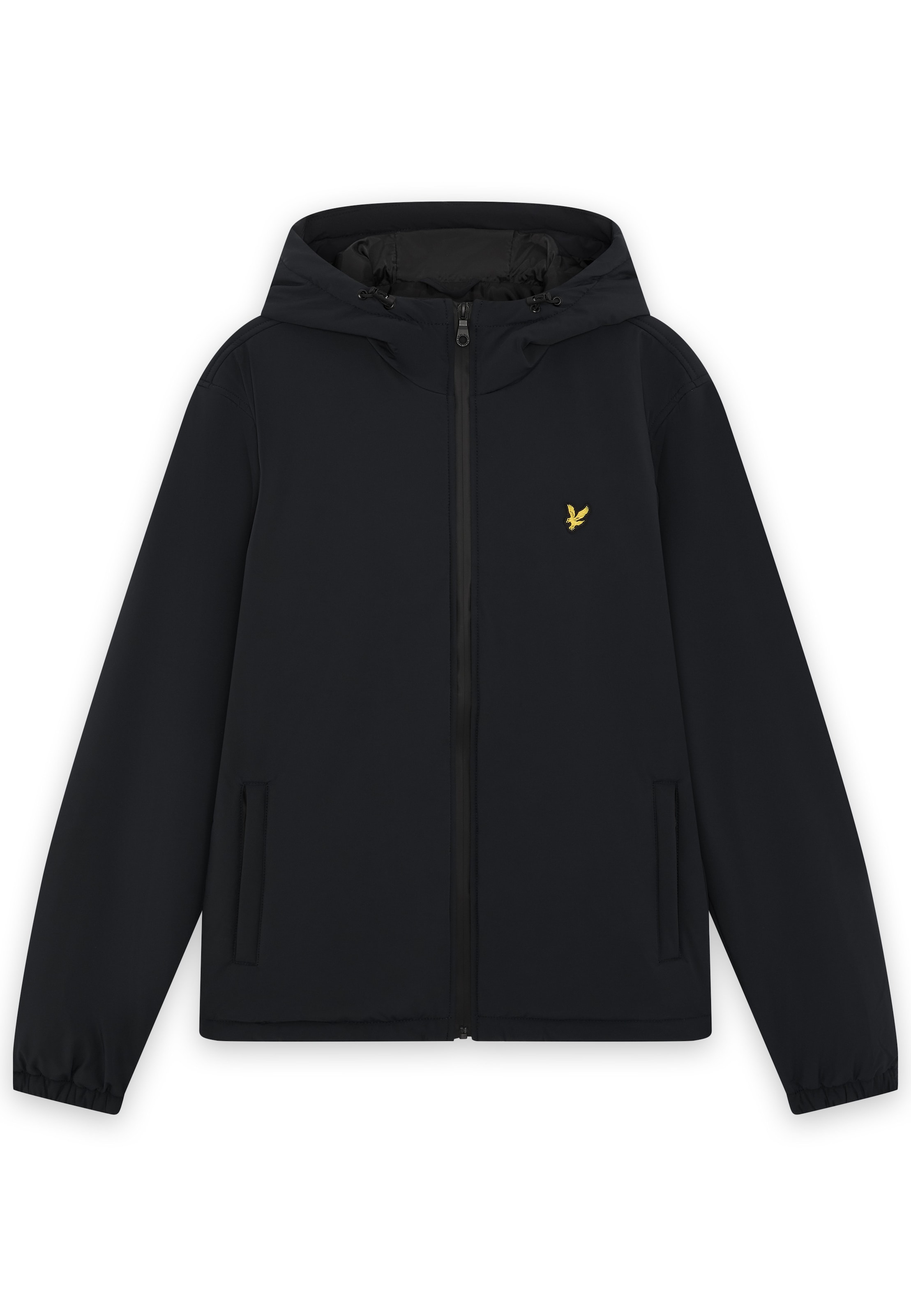 Lyle & ScottTehnička jakna - crna boja: prednji dio