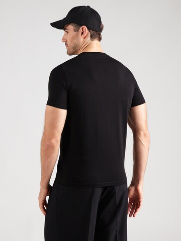 Karl Lagerfeld - Camisa em preto: atrás