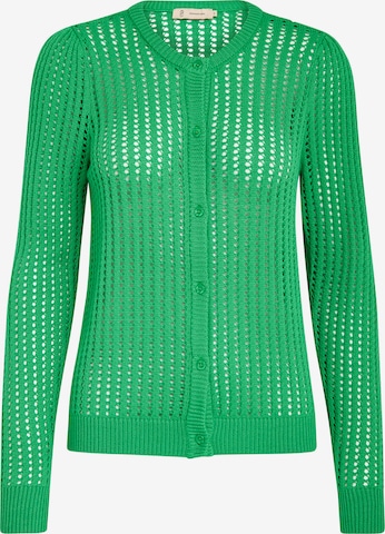 Peppercorn Cardigan 'Libby' i grøn: forside