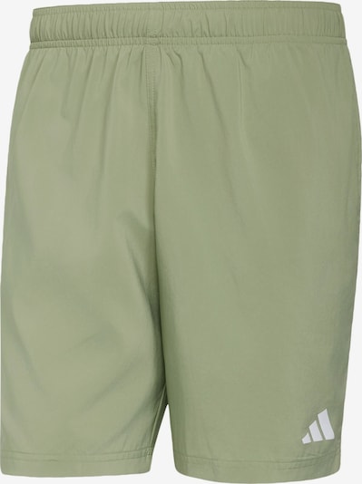 ADIDAS SPORTSWEAR Surffishortsit 'Ess' koossa XS-S/regular värissä khaki / valkoinen, Tuotenäkymä