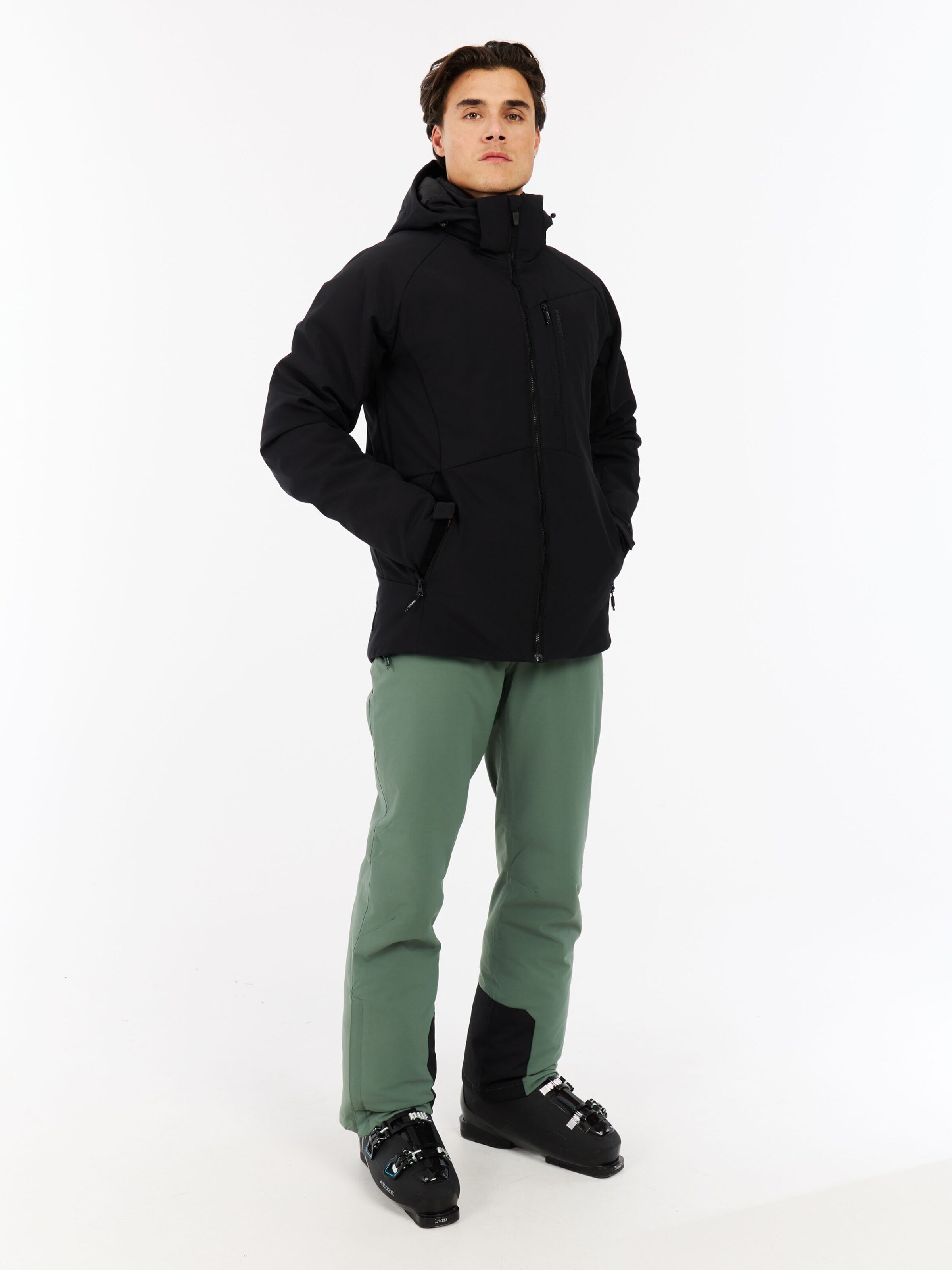 PROTEST Athletic Jacket 'PRTAkas' in Black