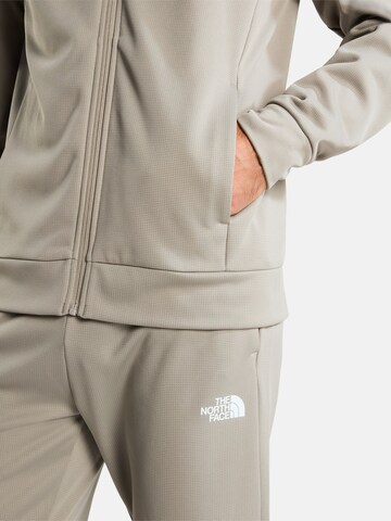 THE NORTH FACE - Sudadera con cremallera 'M REAXION 2.0 HOODED FULL ZIP JACKET' en beige