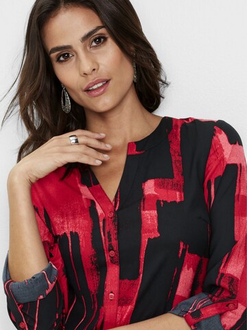 Chemisier bonprix en rouge