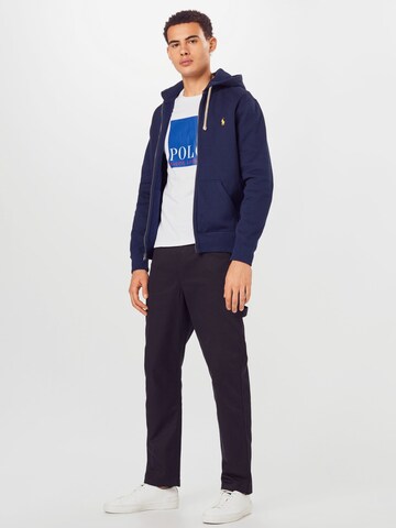 Hanorac de la Polo Ralph Lauren pe albastru