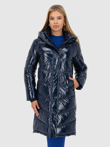 alife & kickin Mantel 'LolaniAK A' in Blau: Vorderseite