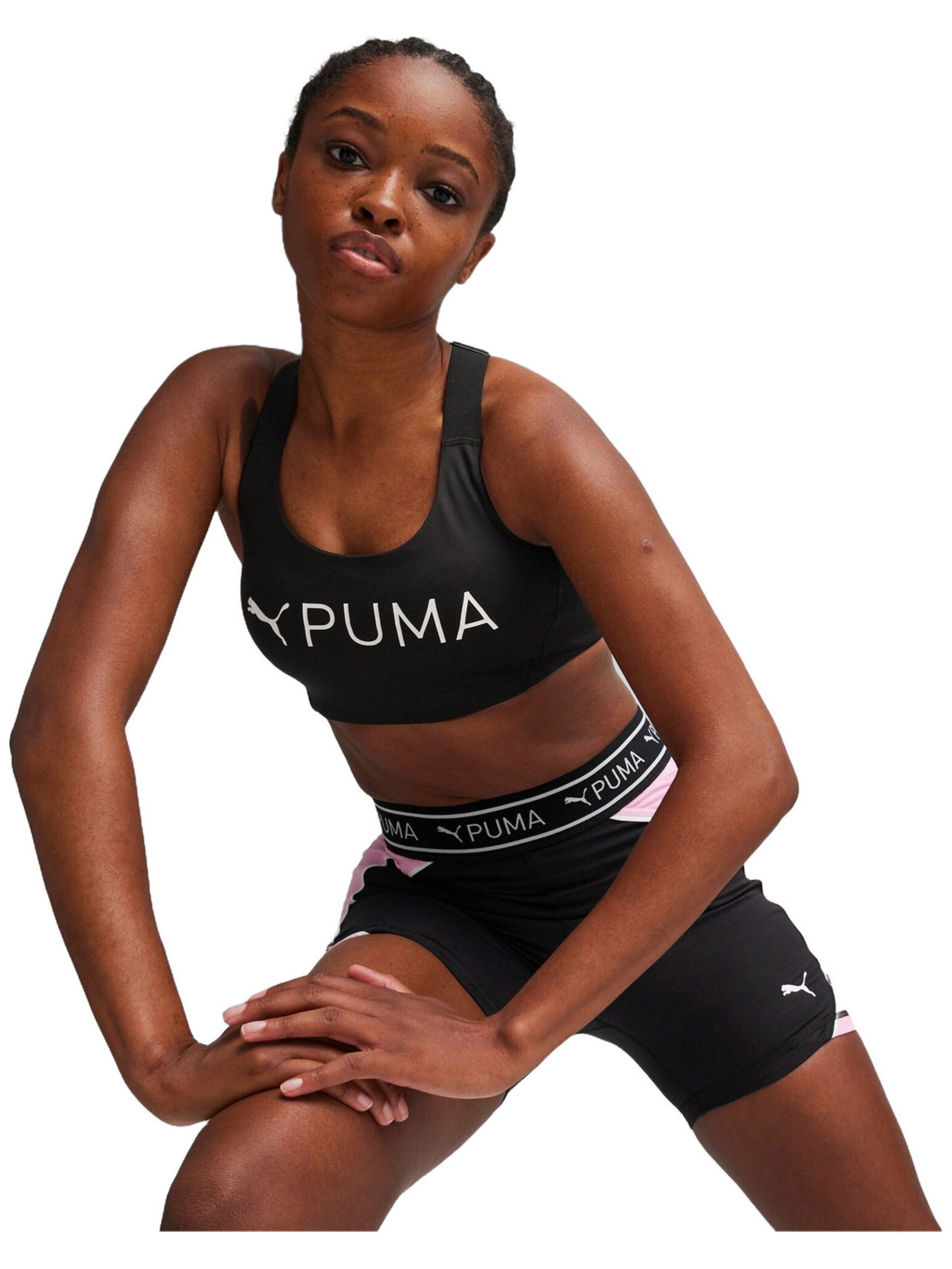 Top sportivo 'Puma 4keeps Eversculpt Bra Black' di PUMA in nero