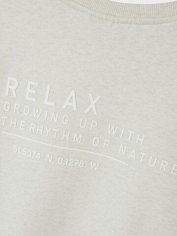 NAME IT Sweatshirt 'NAKRAVE' in Beige