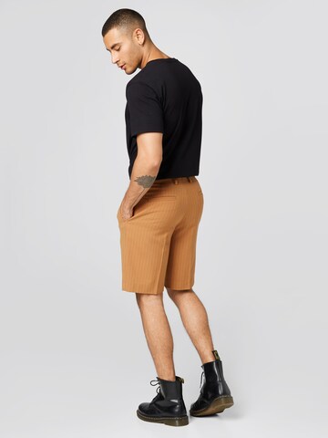 ABOUT YOU x Kevin Trapp Regular Trousers 'Faris' in Brown