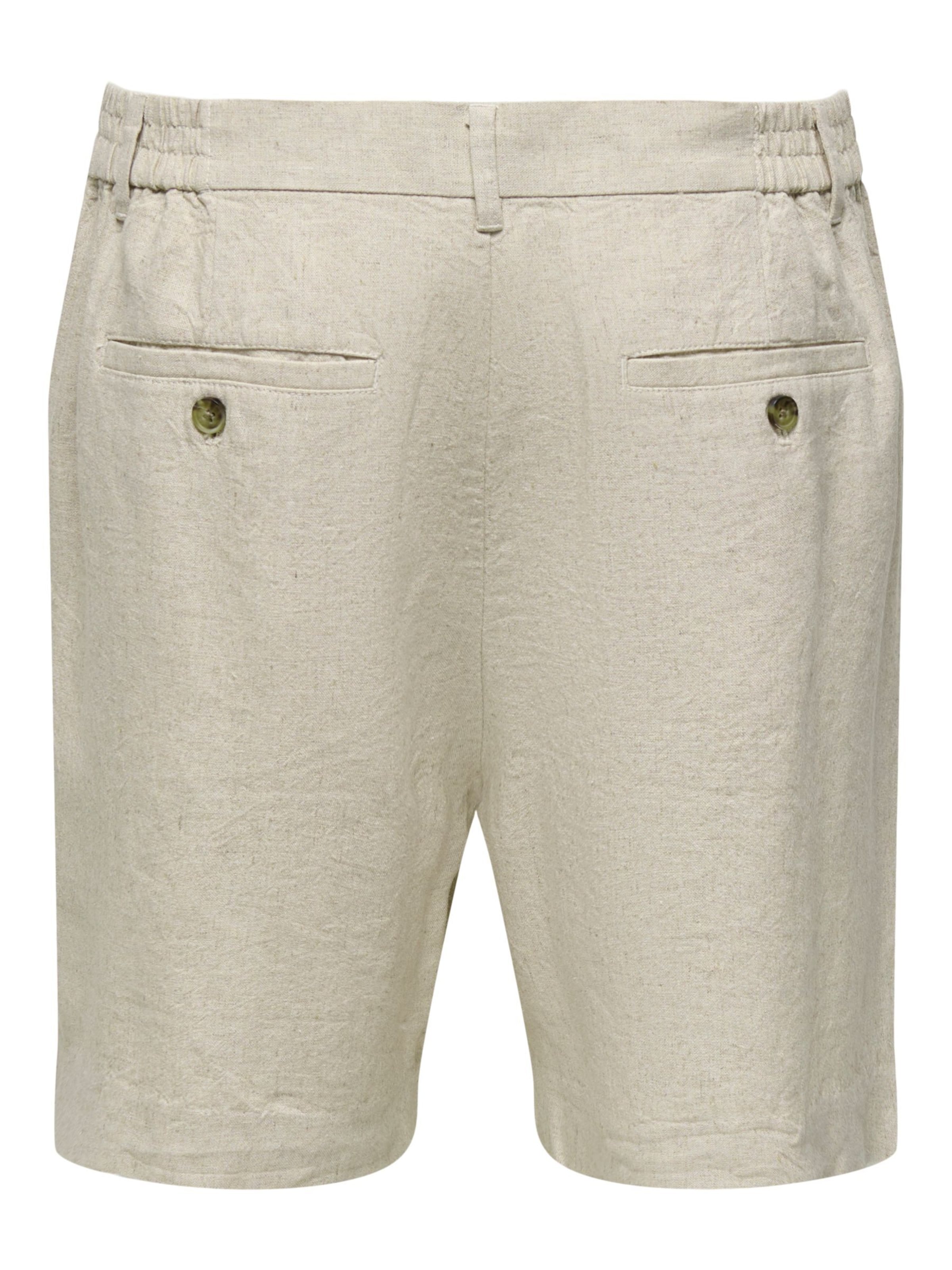 Only & Sons regular Bukser 'ONSLou' i beige