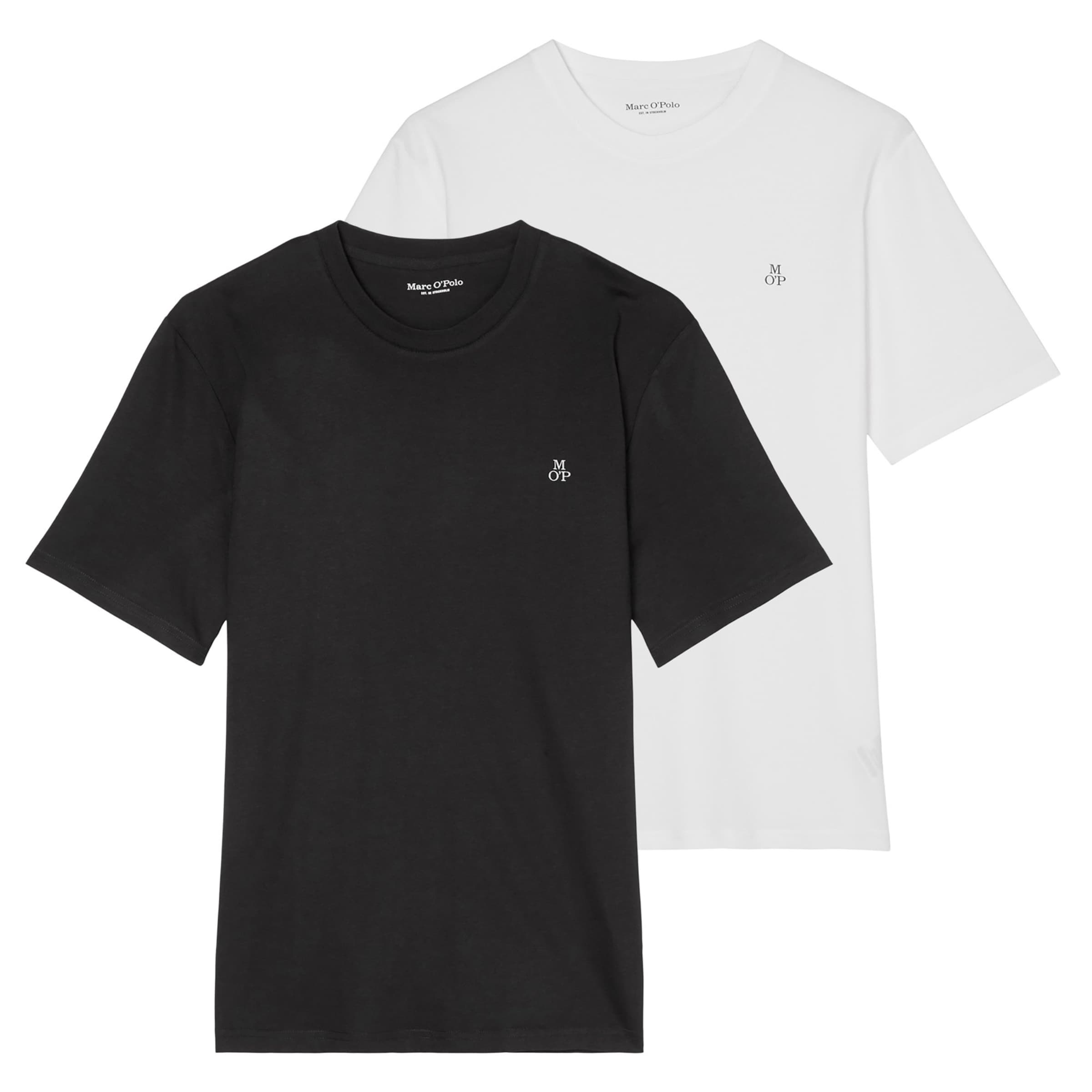 T-Shirt Marc O'Polo en noir : devant