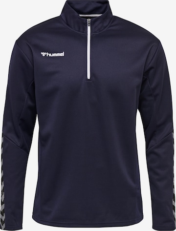 T-Shirt fonctionnel 'AUTHENTIC ' Hummel en bleu : devant
