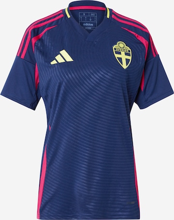 ADIDAS PERFORMANCE - Camiseta de fútbol 'Sweden 24 Away' en azul: frente