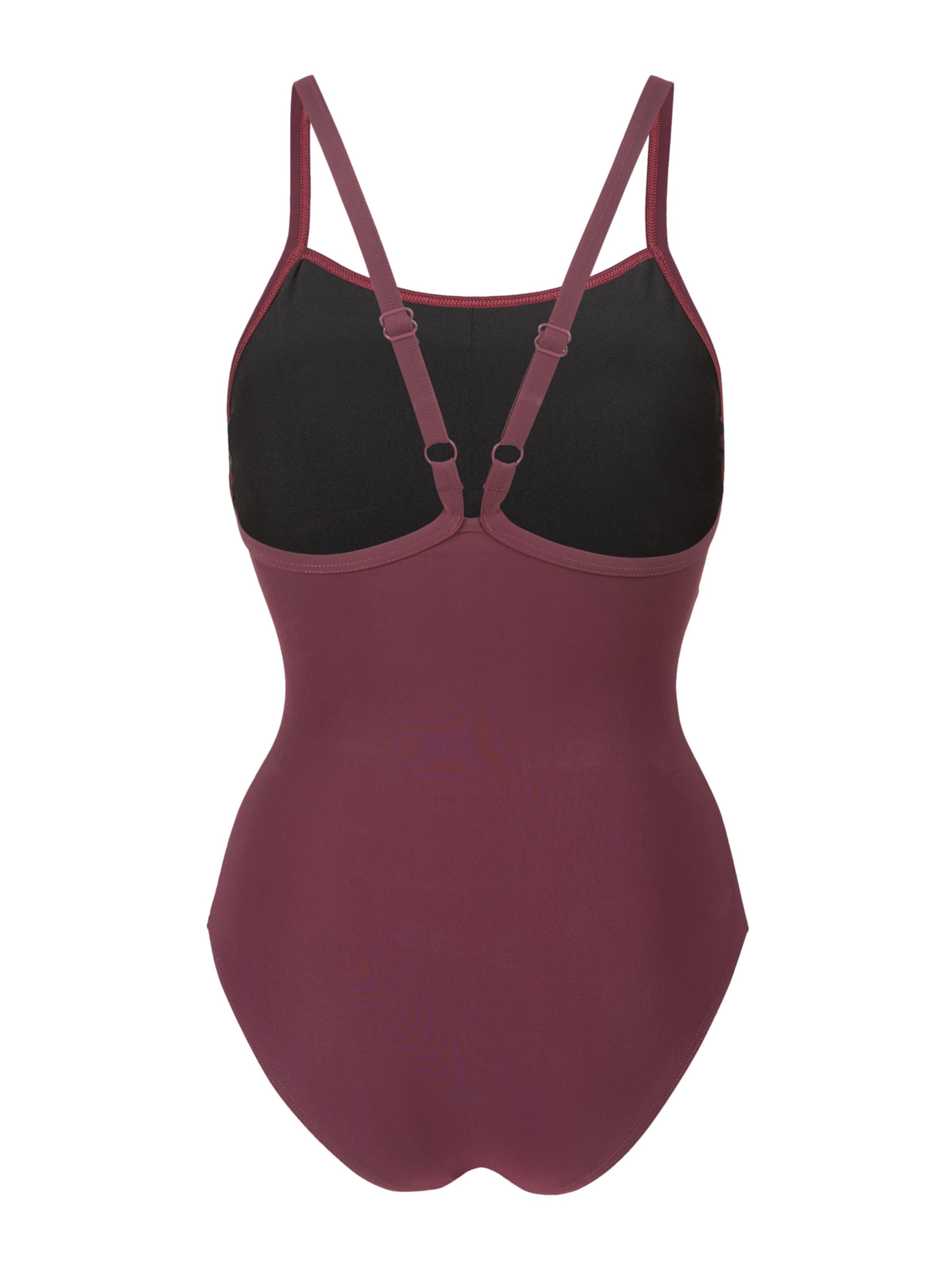 ARENA Bustier Strój kąpielowy 'Mesh Equals' w kolorze czerwony