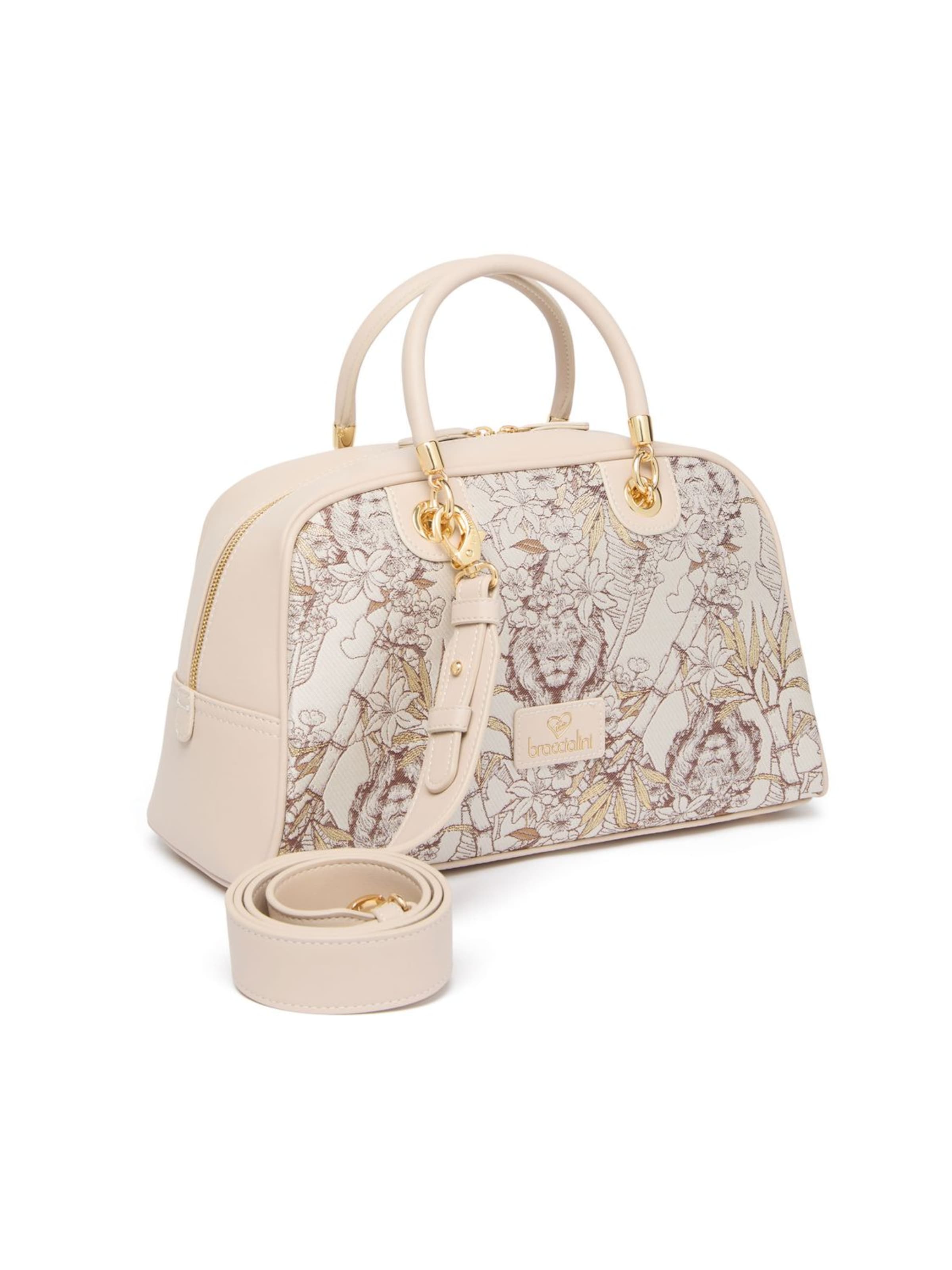 Braccialini Handtasche 'Jacquard'‌‌ in Beige