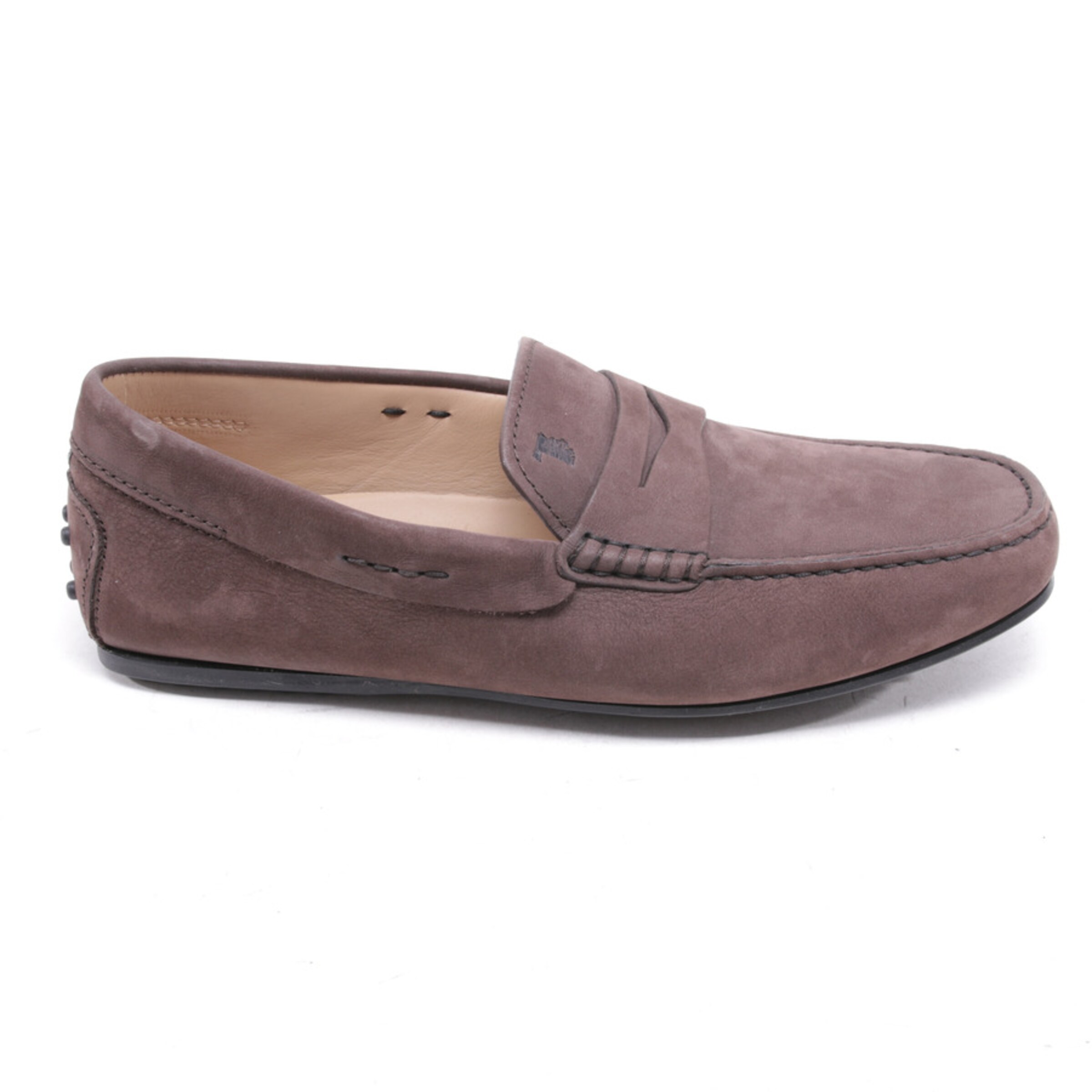 Tod's Flats & Loafers in 36 in Brown: front