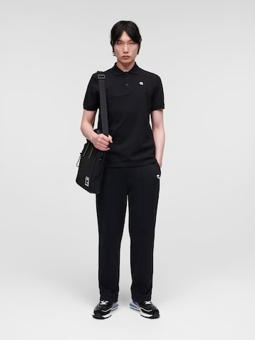 Karl Lagerfeld Regular Trousers in Black