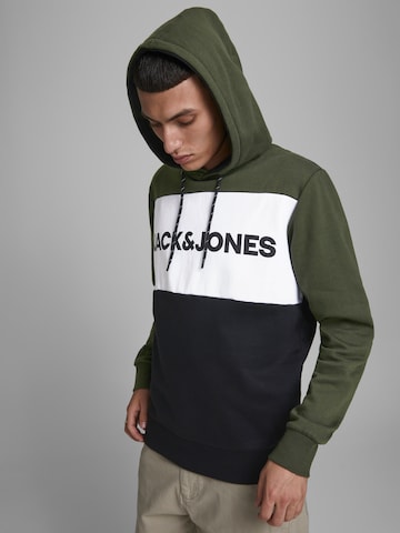 JACK & JONES Regular Fit Sweatshirt i grønn