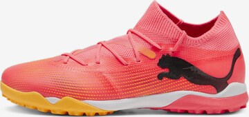 Chaussure de foot 'FUTURE 7 MATCH' PUMA en rose : devant