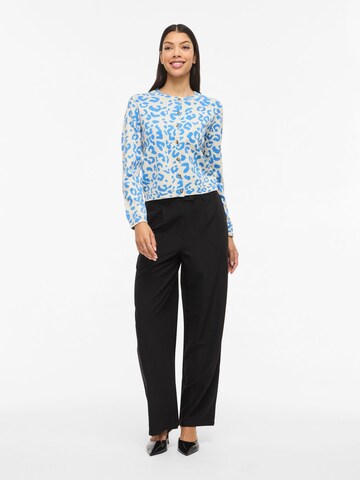 VILA Gebreid vest 'VIMayas' in Beige