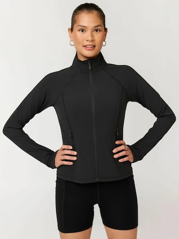 Girlfriend Collective Urheilutakki ' Estrella ' värissä musta: etupuoli