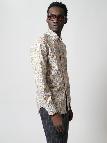 HENRIK Slim fit Button Up Shirt in Mixed colors