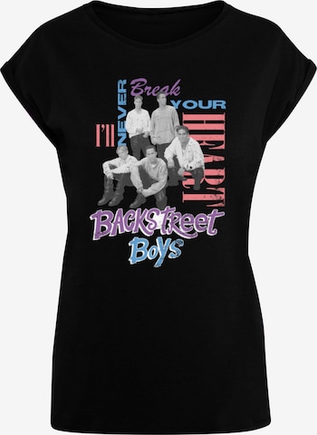 Merchcode T-Shirt 'Backstreet Boys - INBYH' in Schwarz: predná strana