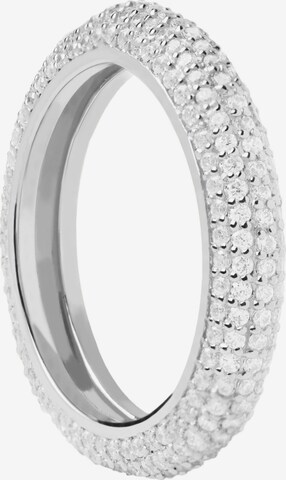 P D PAOLA Ring in Zilver: voorkant