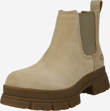 UGG - Botas Chelsea 'Ashton' en beige: frente