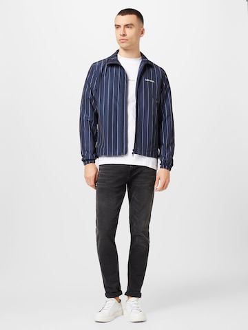 Les Deux Between-Season Jacket 'Jake' in Blue