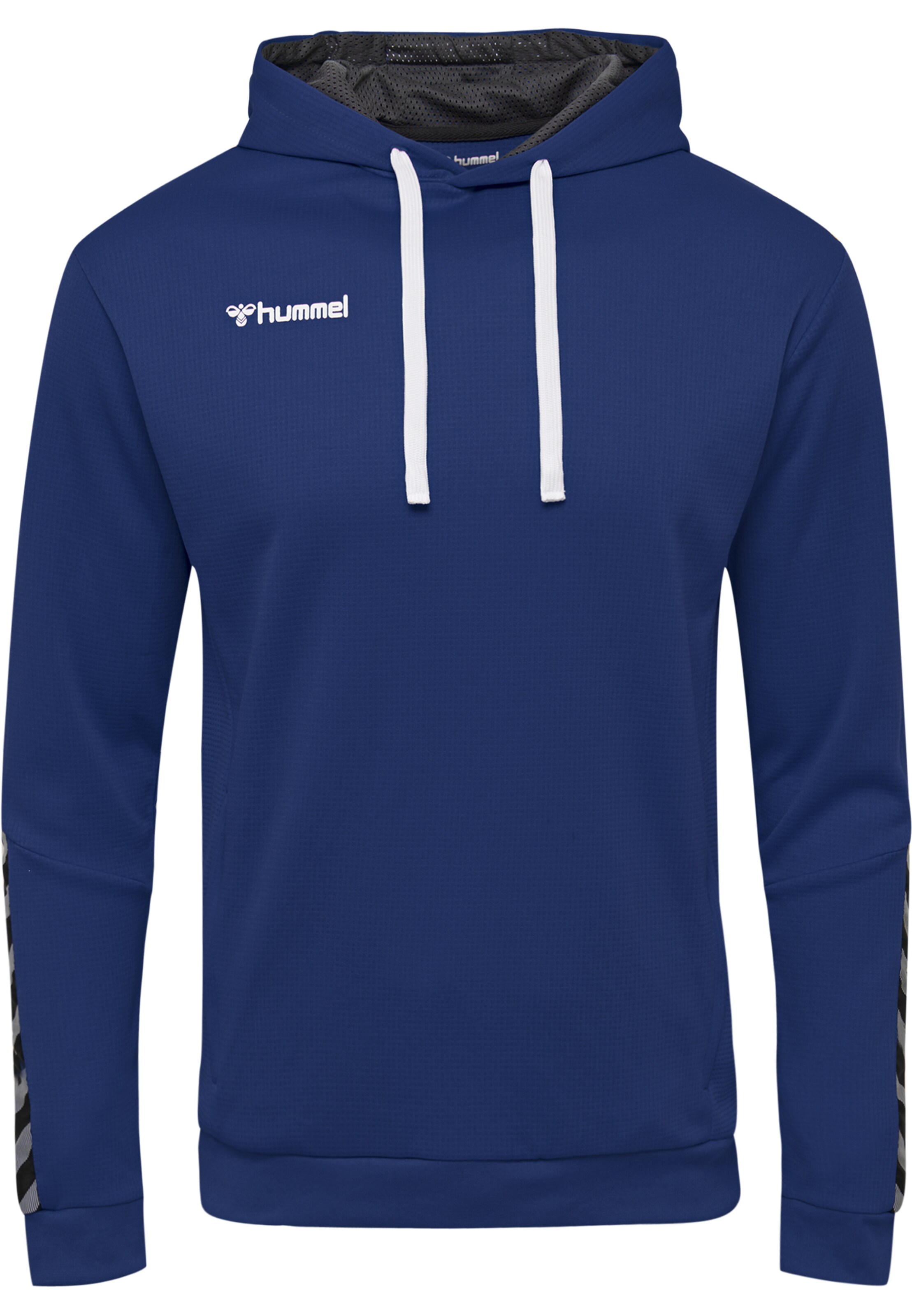 Hummel Sportsweatshirt 'Authentic' in Blauw: voorkant