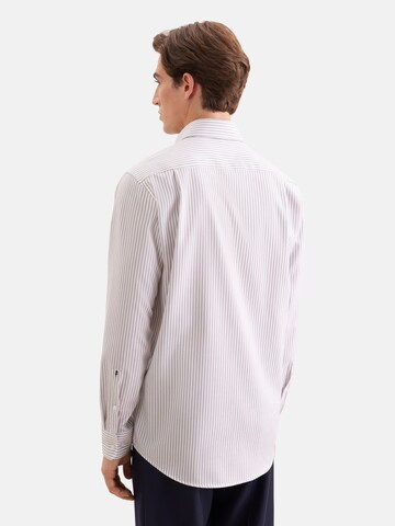SEIDENSTICKER Regular fit Business shirt in Brown