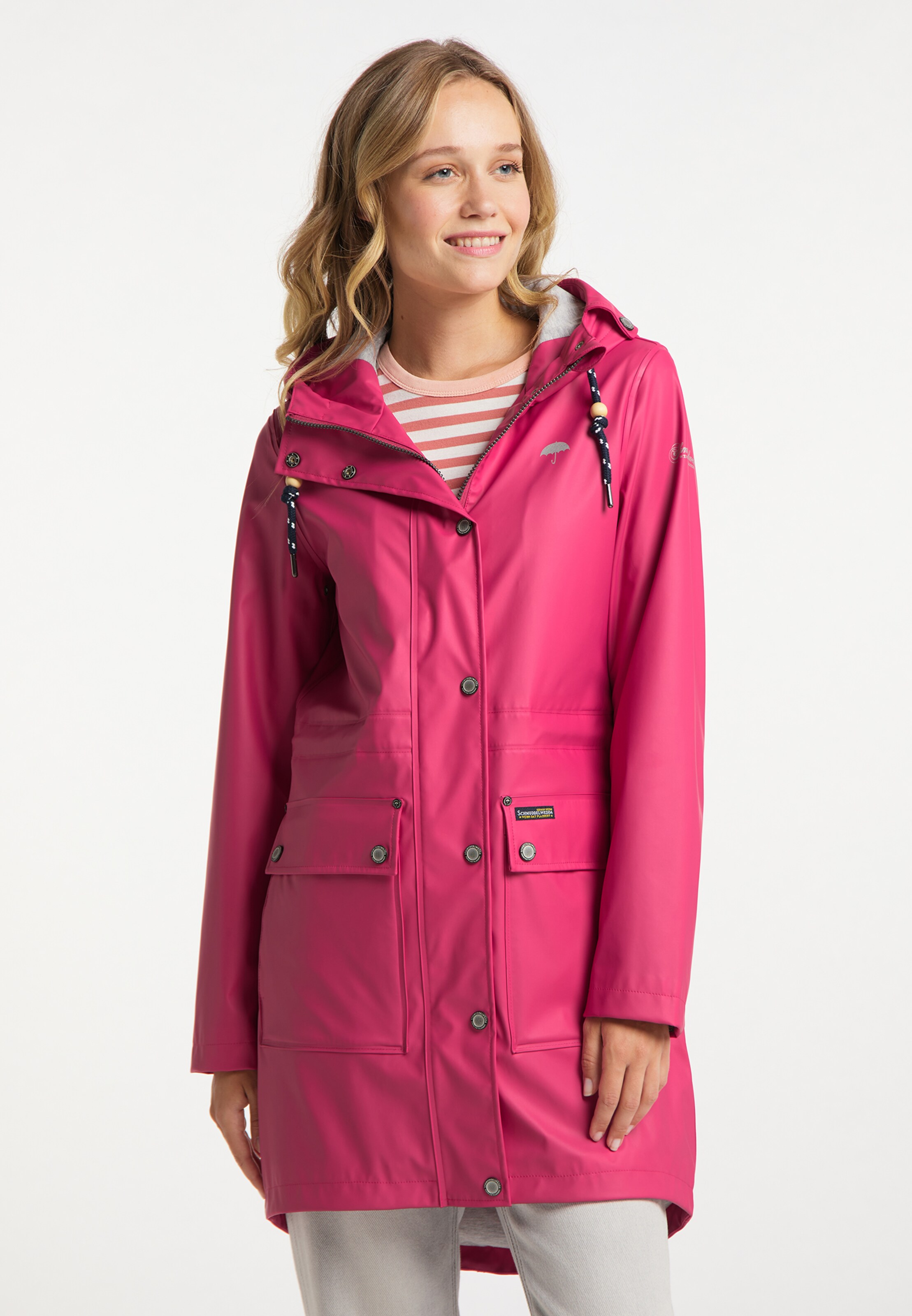 pink coat size 20