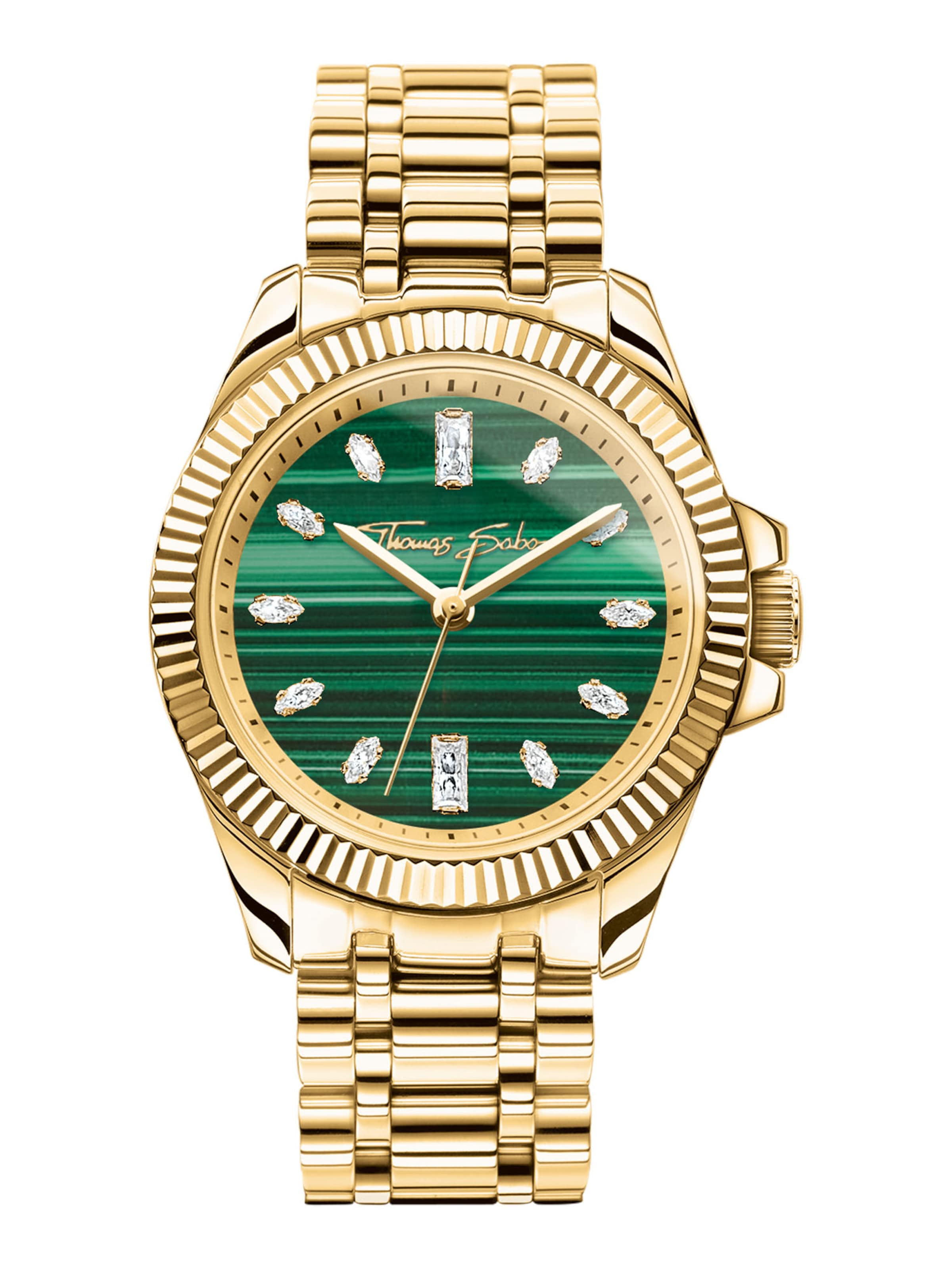 Thomas Sabo Analoguhr in Gold: Vorderseite