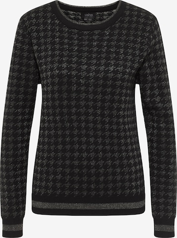 Pullover di usha BLACK LABEL in nero: frontale