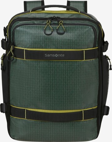 SAMSONITE Rucksack in Grün: Vorderseite