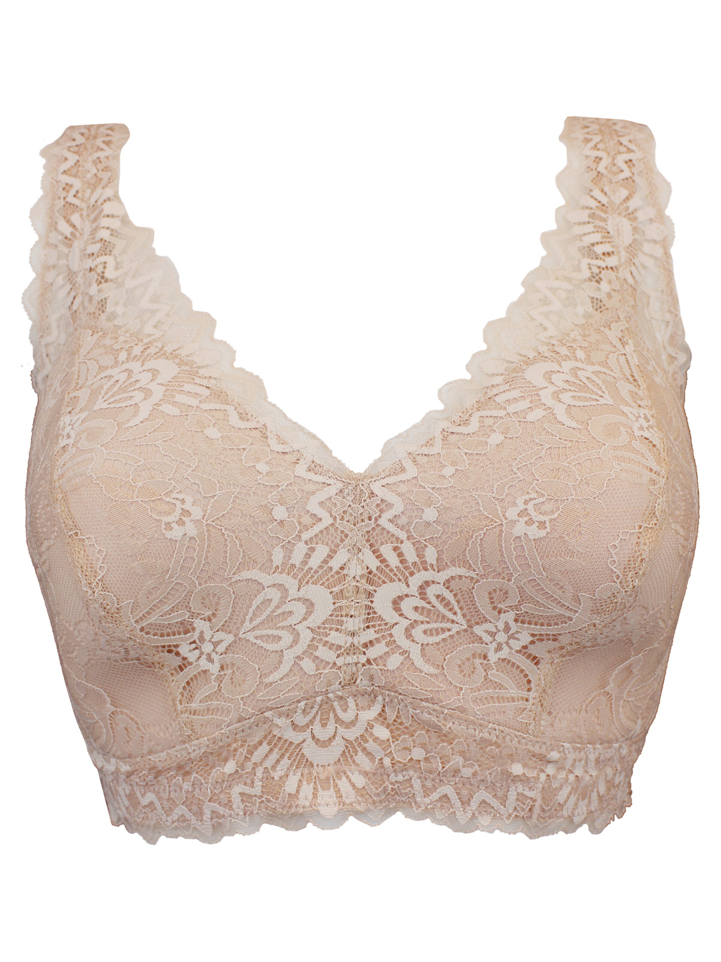 SugarShape Bustier BH 'Suki' in Beige: voorkant