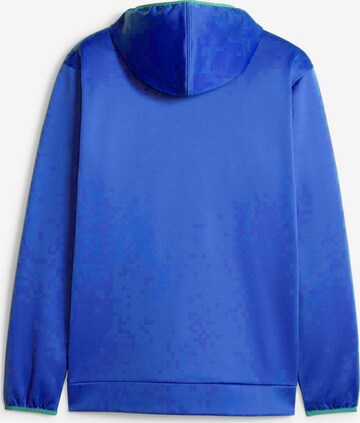 PUMA Sports sweat jacket 'TRAIN ALL DAY' in Blue