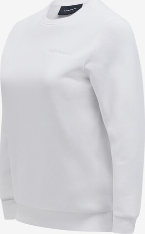 Sweat-shirt PEAK PERFORMANCE en blanc