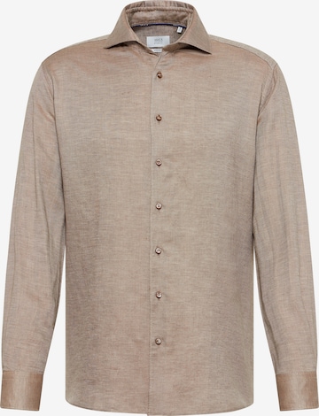 ETERNA Button Up Shirt in Beige: front