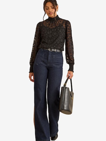 love & roses Blúzka - Čierna: predná strana