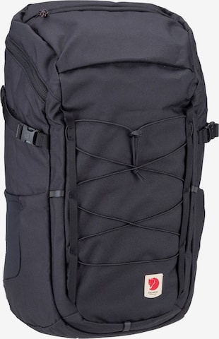 FJALLRAVEN Backpack in Black: front