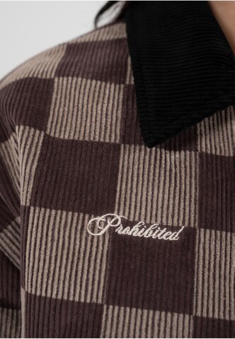 Veste mi-saison Prohibited en marron