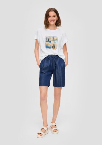 T-shirt s.Oliver en blanc