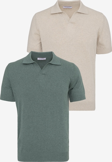 Marškinėliai iš Felix Hardy, spalva – gelsvai pilka spalva / tamsiai žalia, Prekių apžvalga