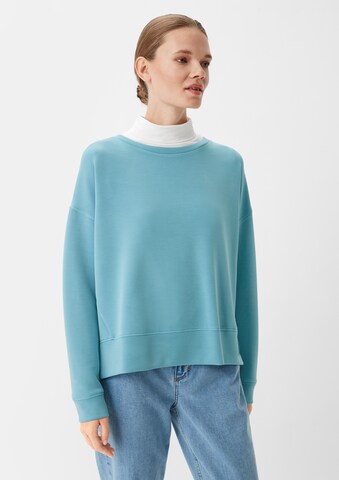 comma casual identity Sweatshirt in Blue: front