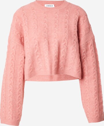 EDITED Пуловер 'Yella' в розово: отпред
